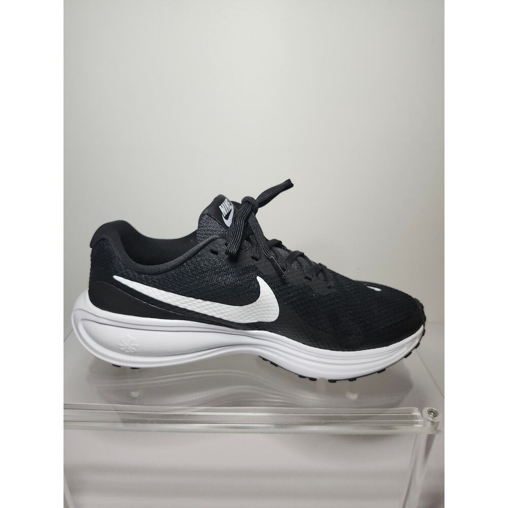 Nike Women's Revolution 8 Running Sneakers Trainers Jet Black White Sz 8 Mesh - Picture 4 of 16